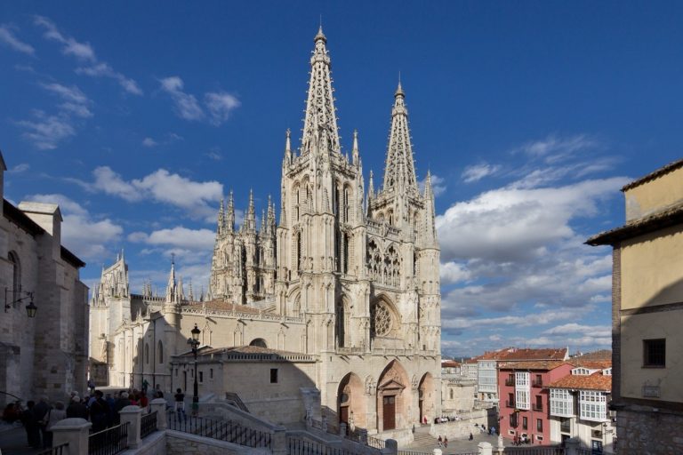 Burgos cathedral and its Gothic spires