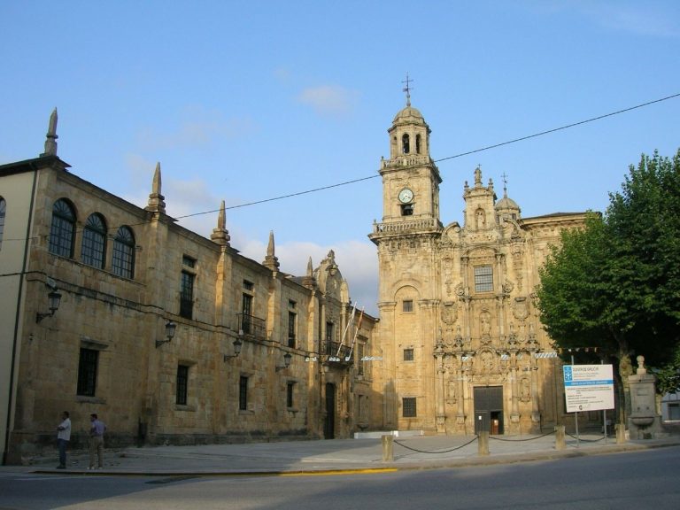The monastery of San Salvador de Lourenzá, Galicia