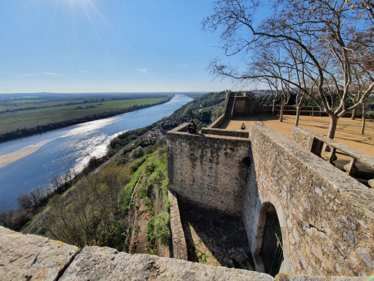 The Tagus seen from the walls of the Portas do Sol garden in Santarém