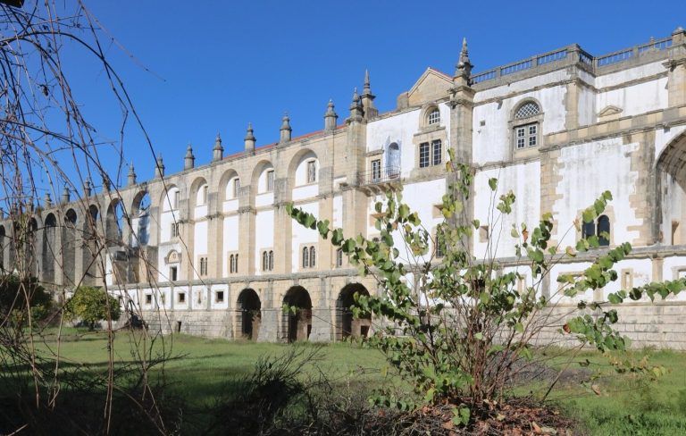 The south façade of the Convent of Christ in Tomar